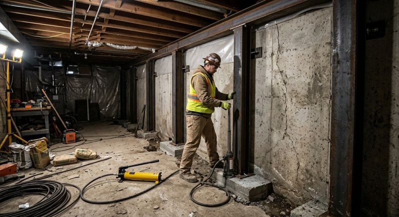 Basement Stabilization in Tampa, FL