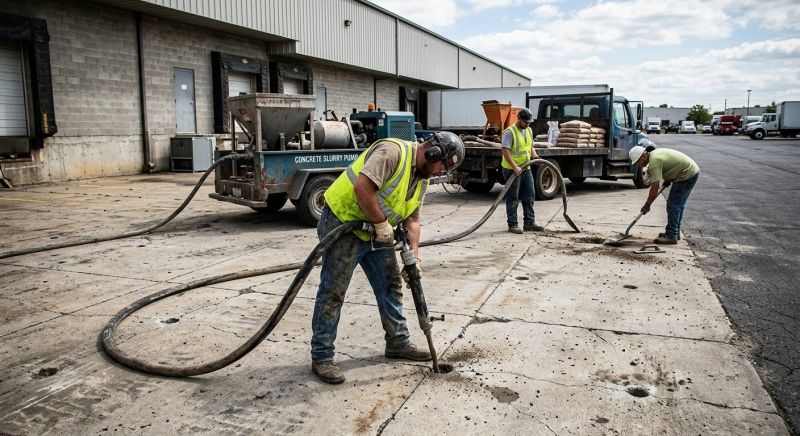 Commercial Concrete Leveling in Columbus, OH