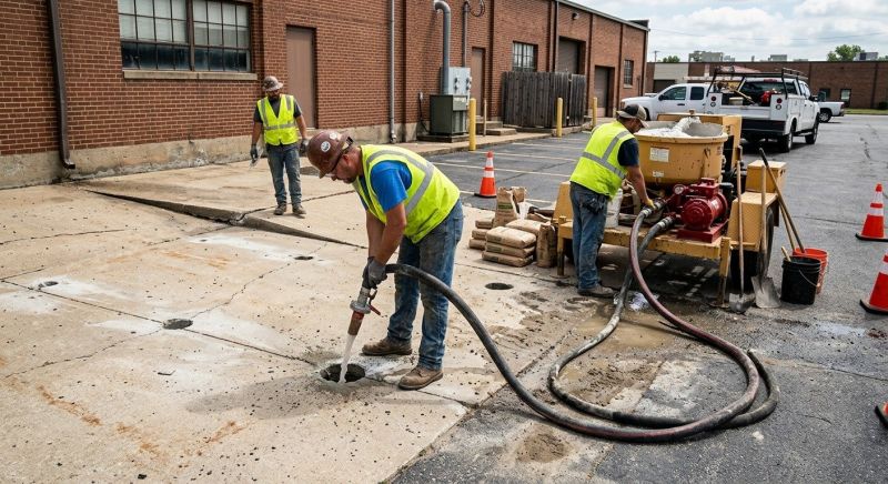 Commercial Concrete Leveling in Miami Dade County, FL