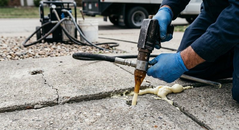 Concrete Poly Jacking in Corpus Christi, TX