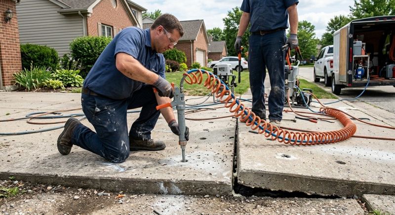 Concrete Poly Jacking in Denver, CO