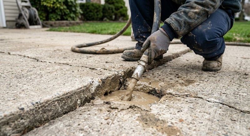 Concrete Settlement Repair in Miami Dade County, FL