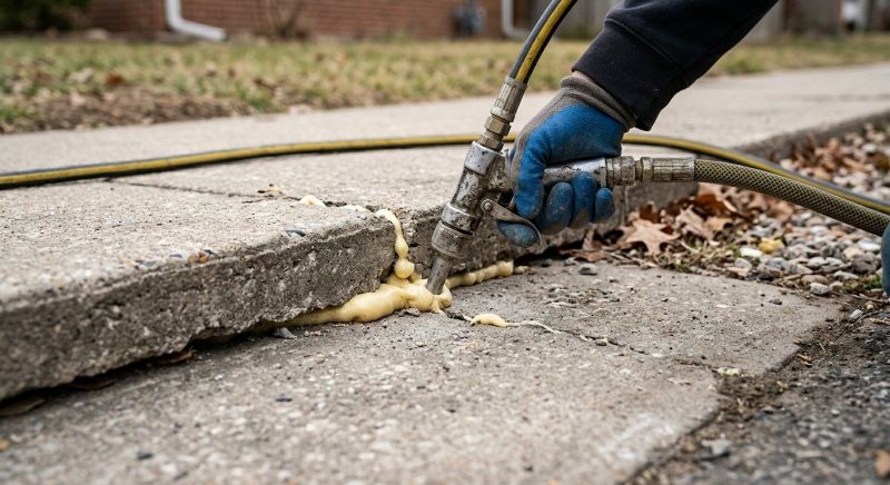 Concrete Slab Jacking in Columbus, OH