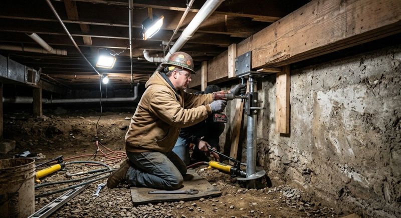 Crawl Space Leveling in Columbus, OH