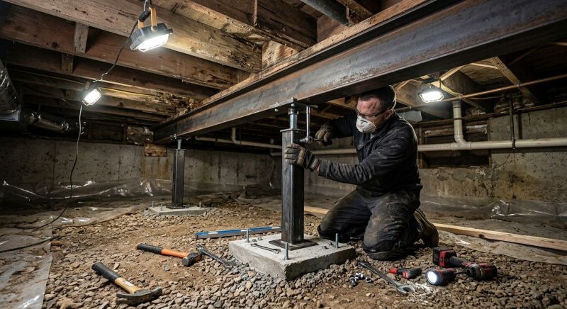 Crawlspace Structural Repair in Fort Collins, CO