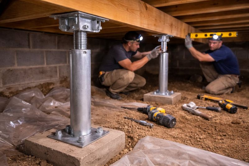Crawlspace Structural Repair in Tampa, FL