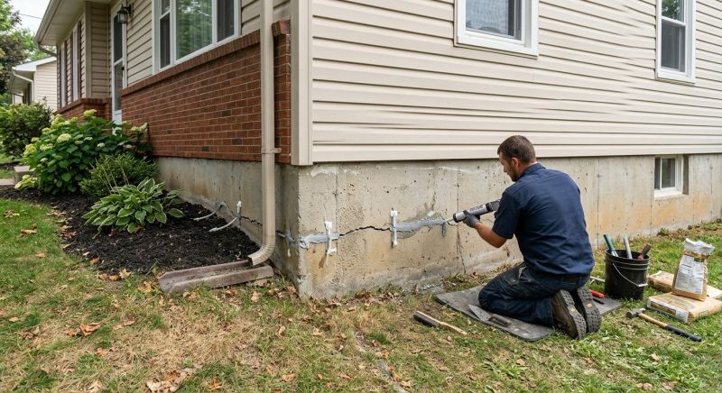 Foundation Cracks Repair in Columbus, OH