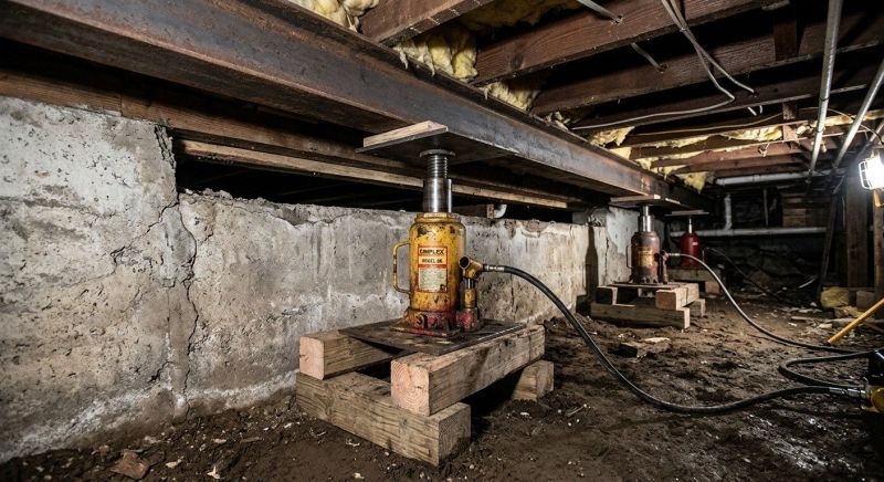 Foundation Jacking in Fort Collins, CO