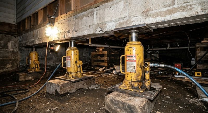 Foundation Jacking in Columbus, OH