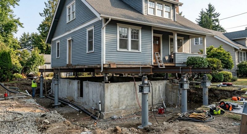 Foundation Raising in Columbus, OH