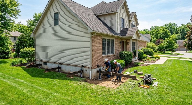 Foundation Releveling in Columbus, OH