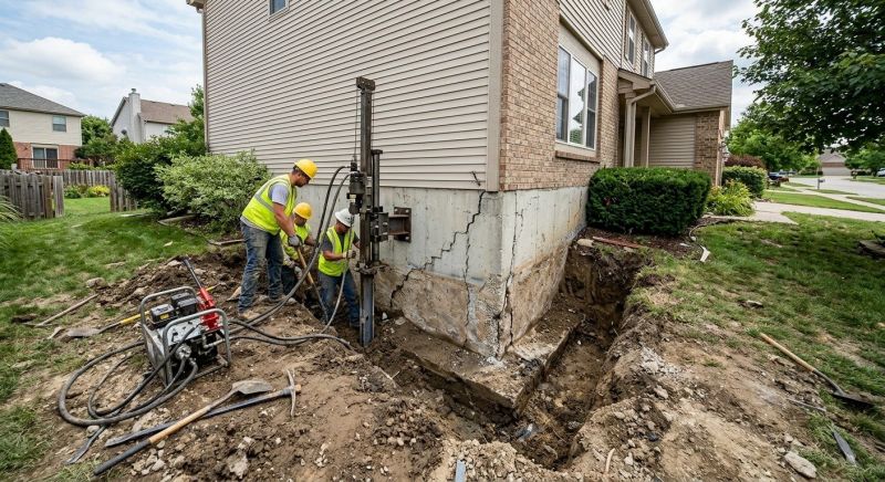 Foundation Renovation in Columbus, OH