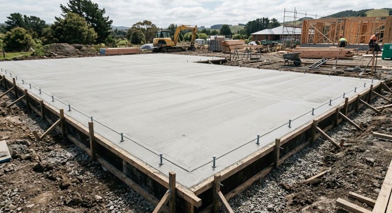 Foundation Slab Construction in Greenville, SC