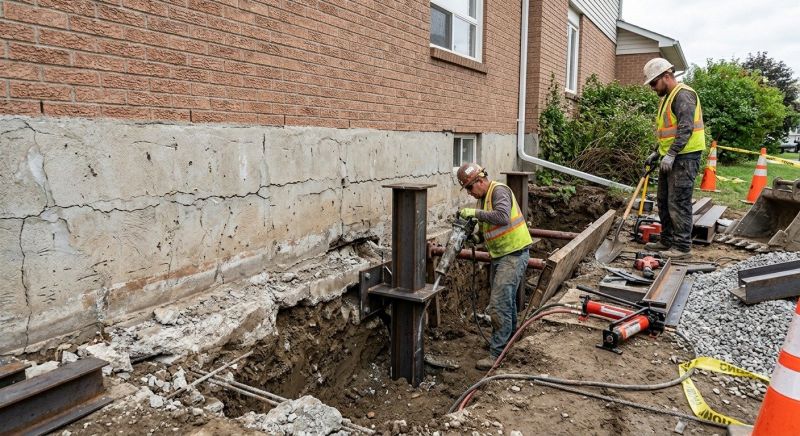 Foundation Structural Repair in Columbus, OH