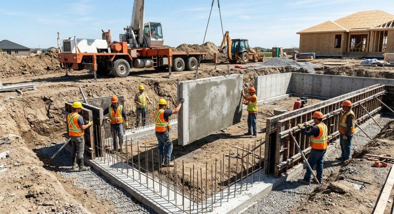 Foundation Wall Installation in Columbus, OH