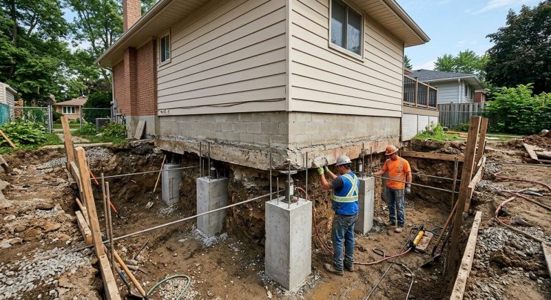 House Underpinning in Columbus, OH