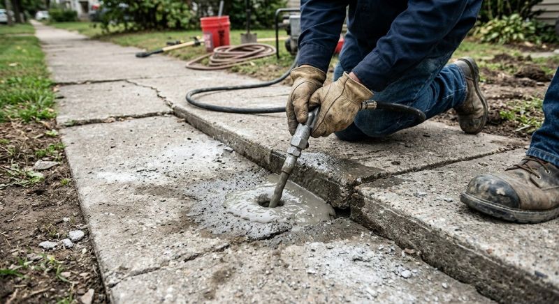 Sidewalk Leveling in Denver, CO