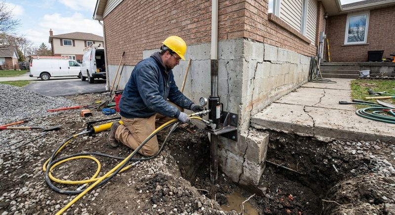 Sinking Foundation Repair in Sarasota, FL