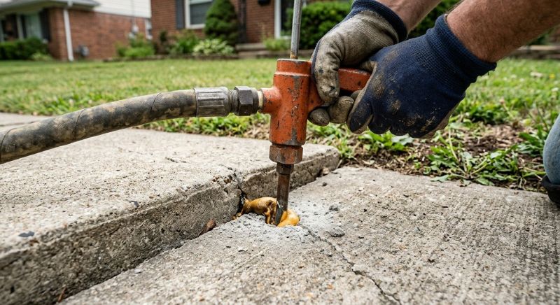 Slab Jacking in Columbus, OH