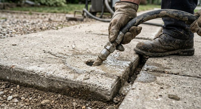 Slab Mudjacking in Des Moines, IA