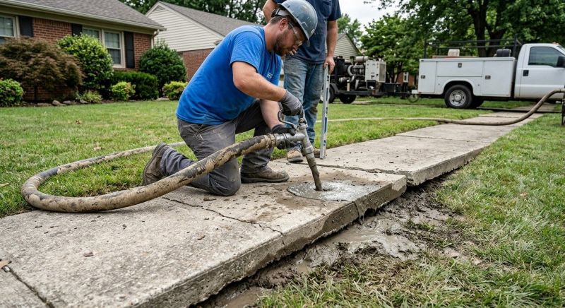 Walkway Leveling in Denver, CO