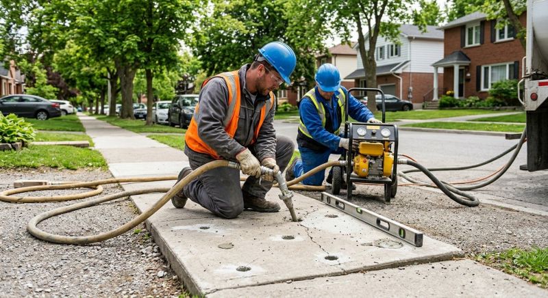 Walkway Leveling in Columbus, OH