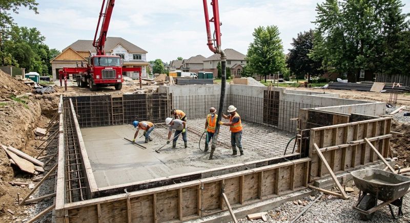 Basement Concrete Pouring in Columbus, OH