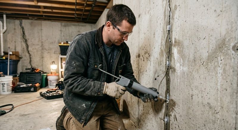 Basement Crack Repair in Columbus, OH