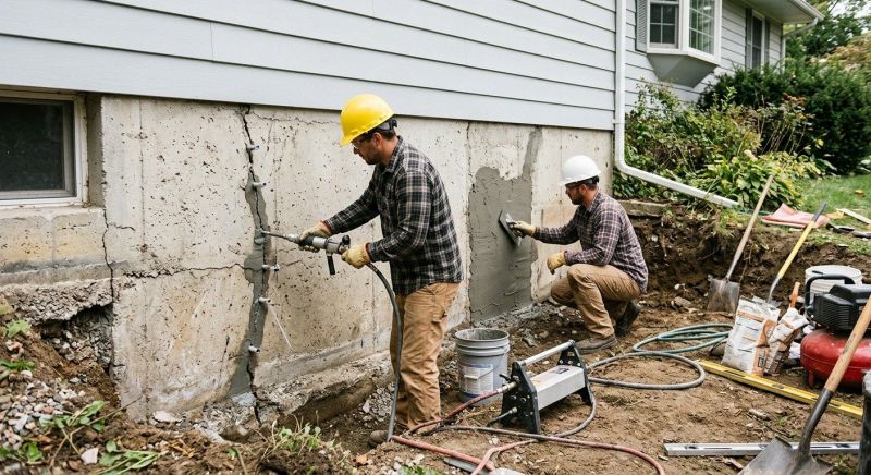 Basement Foundation Repair in Fort Collins, CO