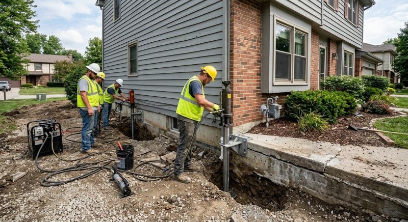 Basement Stabilization in Columbus, OH