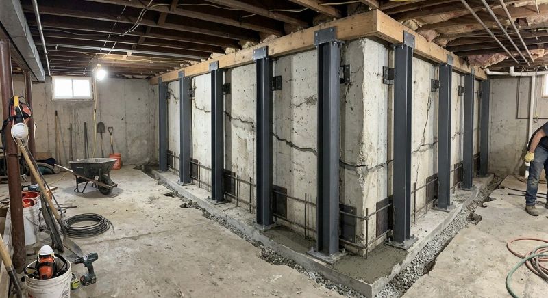 Basement Stabilization in Tampa, FL