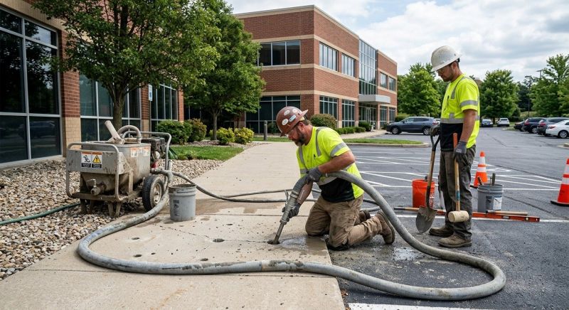 Commercial Concrete Leveling in Miami Dade County, FL