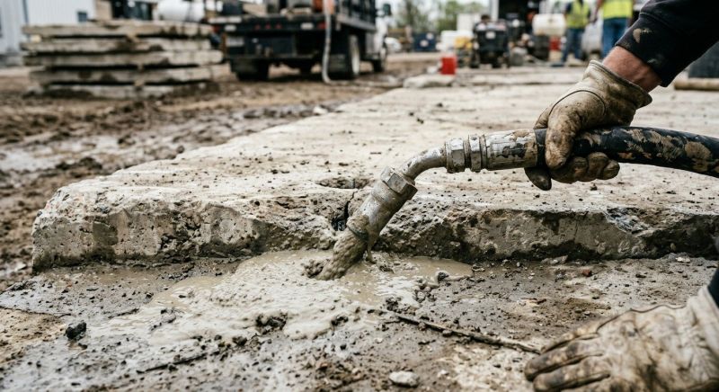 Commercial Concrete Mudjacking in Denver, CO