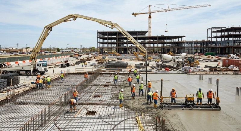 Commercial Slab Construction in Tampa, FL