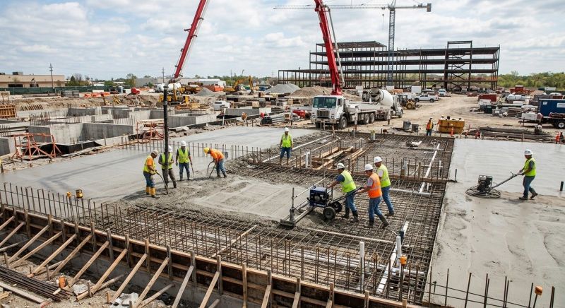 Commercial Slab Construction in Sarasota, FL
