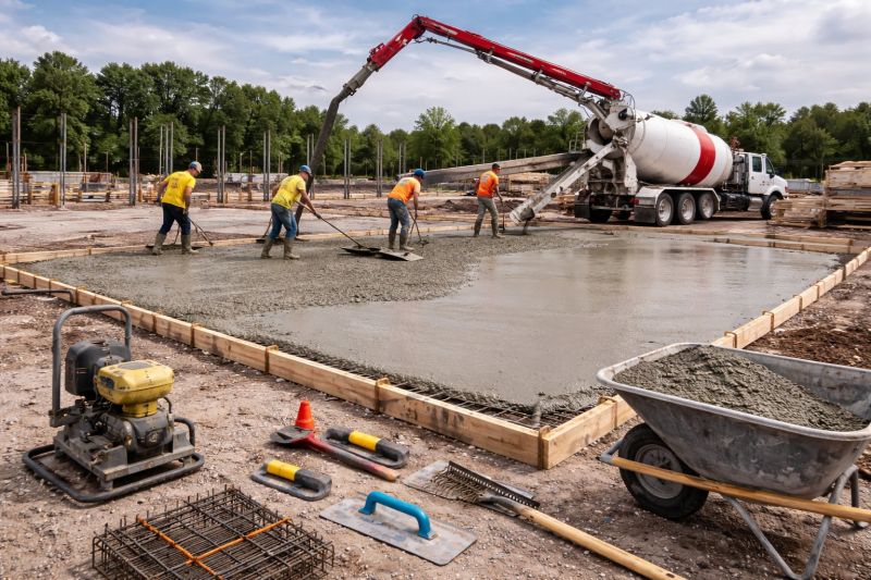 Commercial Slab Construction in Sarasota, FL