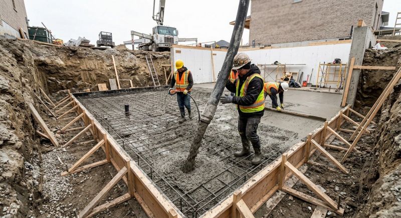 Concrete Basement Pouring in Columbus, OH