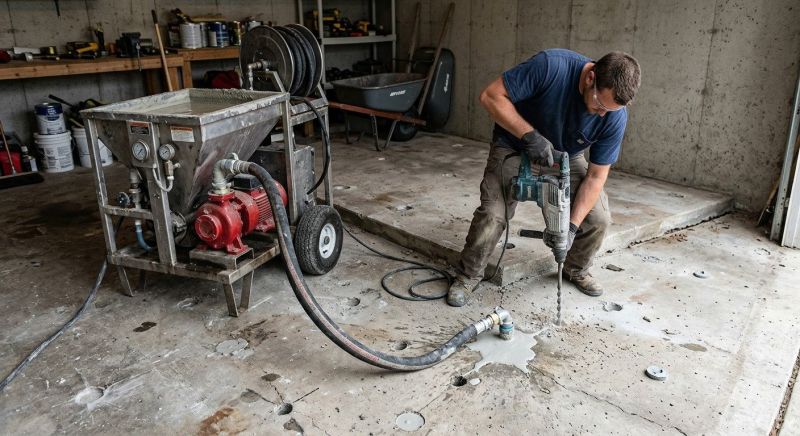 Concrete Floor Lifting in Denver, CO