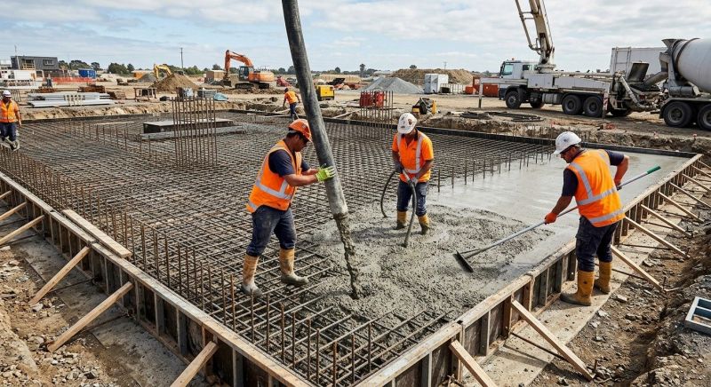 Concrete Foundation Pouring in Greenville, SC