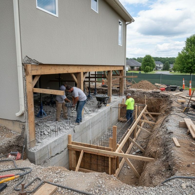 Concrete Foundation Repair in Columbus, OH