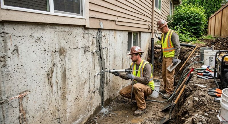 Cracked Foundation Repair in Columbus, OH