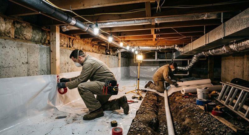 Crawl Space Leveling in Sarasota, FL