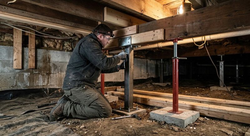Crawlspace Structural Repair in Columbus, OH