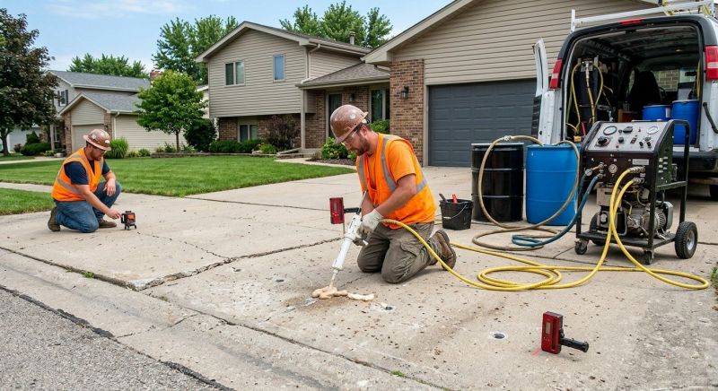 Foam Jacking in Des Moines, IA