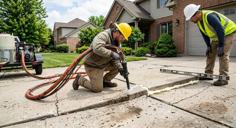 Foam Jacking in Des Moines, IA