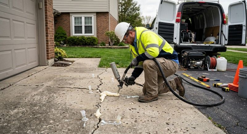 Foam Jacking in Columbus, OH