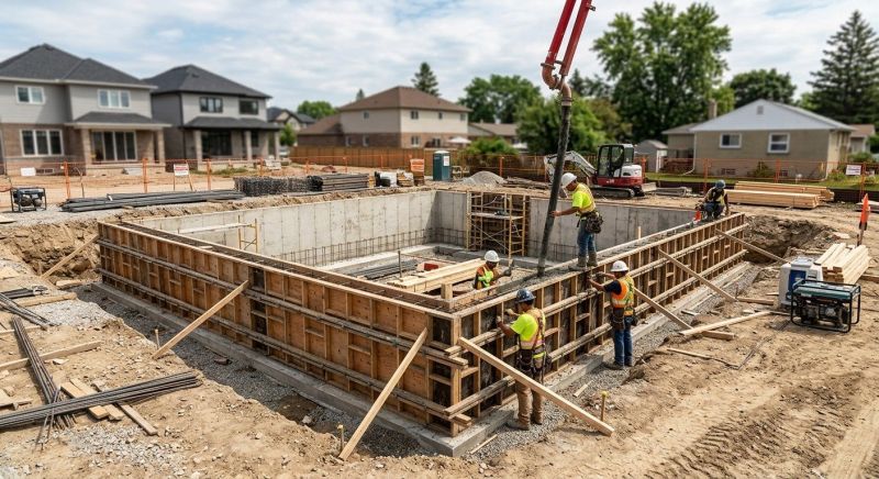 Foundation Construction in Greenville, SC