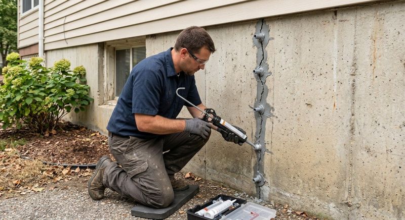 Foundation Crack Sealing in Fort Collins, CO