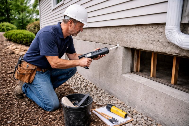 Foundation Crack Sealing in Fort Collins, CO