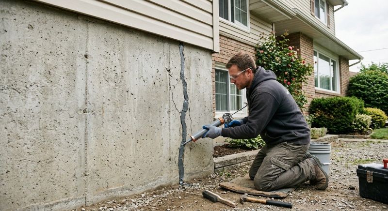 Foundation Crack Sealing in Tampa, FL